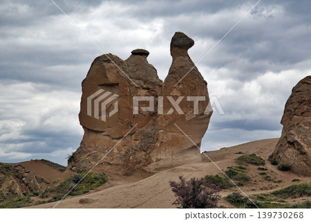 96188 Türkiye - Camel Rock, part of the unique rock formations of Cappadocia, a World Heritage Site 96188 Türkiye - Camel Rock, part of the unique rock formations of Cappadocia, a World Heritage Site 139730268