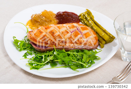 Baked duck breast magret Baked duck breast magret 139730342