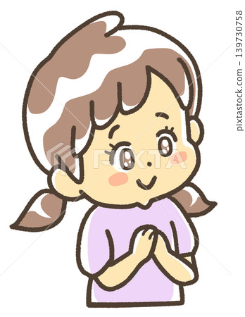 A girl with sparkling eyes, full of excitement. A girl with sparkling eyes, full of excitement. 139730758