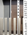 Exterior wall of a residential entrance 139731487