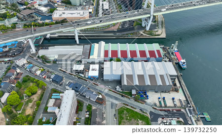 Drone aerial photography of a factory landscape Drone aerial photography of a factory landscape 139732250