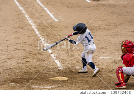 A young baseball player who is working hard to become a professional baseball player A young baseball player who is working hard to become a professional baseball player 139732408