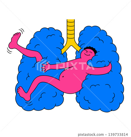 Relaxing in Healthy Lungs Relaxing in Healthy Lungs 139733814