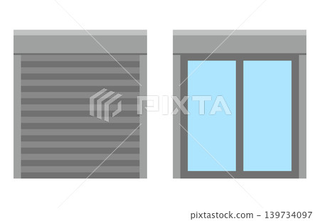 Window with shutter Window with shutter 139734097