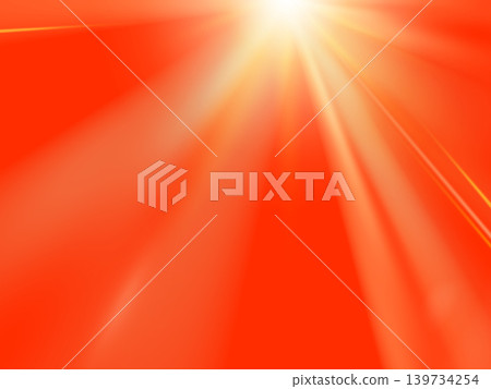 Natural light lens flare sun rays background 139734254