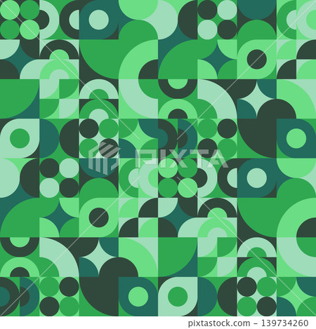 Seamless geometric pattern (green) Seamless geometric pattern (green) 139734260