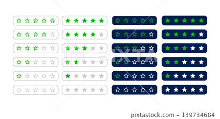 Rating stars badges. Feedback or Rating. Rank, level of satisfaction rating. Five stars customer product rating review. 5 star rating icon Rating stars badges. Feedback or Rating. Rank, level of satisfaction rating. Five stars customer product rating review. 5 star rating icon 139734684