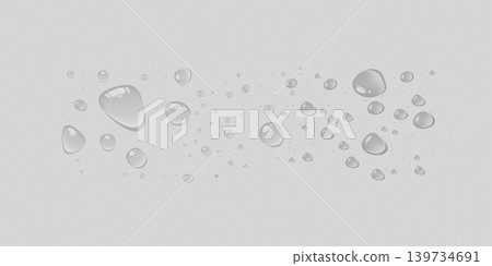 Realistic Drop of water 3d rendering illustration Realistic Drop of water 3d rendering illustration 139734691