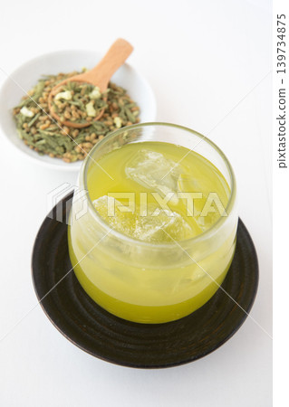 冷抹茶泡糙米茶 139734875