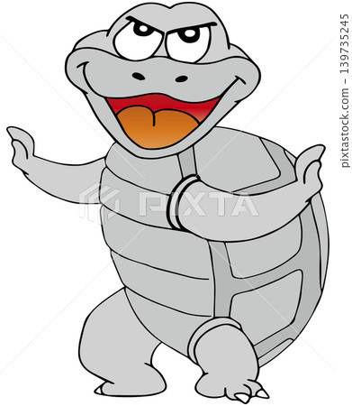 Hand-drawn animal illustration ☆ Turtle 139735245