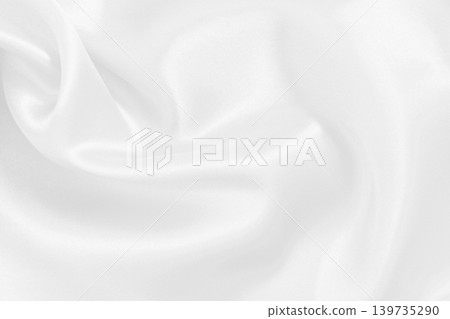 White fabric texture for background and design, beautiful pattern of silk or linen. White fabric texture for background and design, beautiful pattern of silk or linen. 139735290