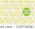 Ice pop pattern - yellow 139736081
