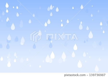 A background image of light blue rain falling. A background image of light blue rain falling. 139736987