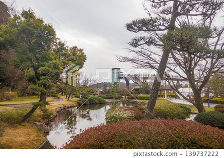 A beautiful Japanese garden landscape A beautiful Japanese garden landscape 139737222