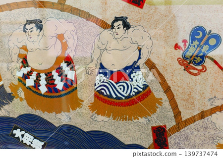 Muscular sumo wrestlers Muscular sumo wrestlers 139737474