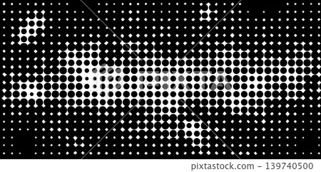 Pop-art Dots Background. Monochrome halftone background . Abstract Overlay. Modern Texture. Vector illustration Pop-art Dots Background. Monochrome halftone background . Abstract Overlay. Modern Texture. Vector illustration 139740500