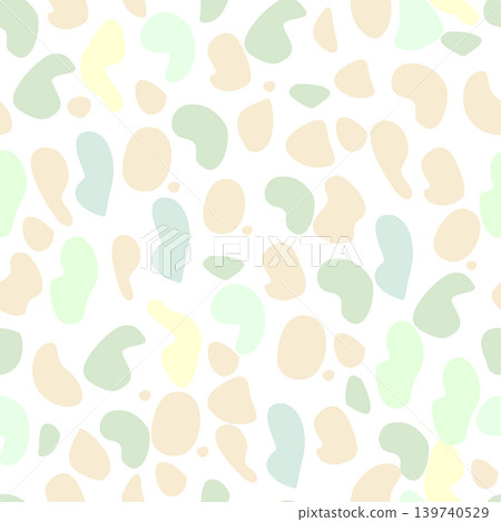 Seamless background with jagged circles and shapes Hand drawn. Not AI, vector illustration. Seamless background with jagged circles and shapes Hand drawn. Not AI, vector illustration. 139740529