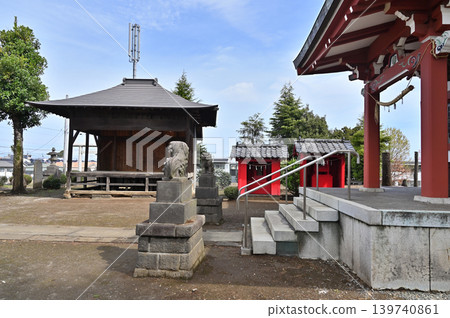 岩槻市漫步：諏訪神社及其附屬神社 139740861