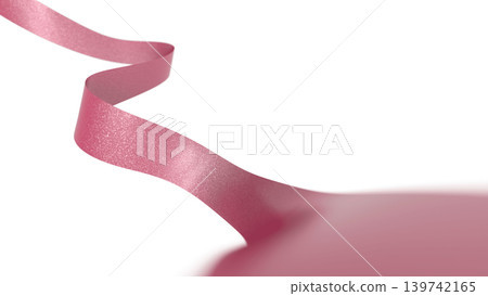 Flowing fabric - impactful presentation cover with white background - CG Flowing fabric - impactful presentation cover with white background - CG 139742165
