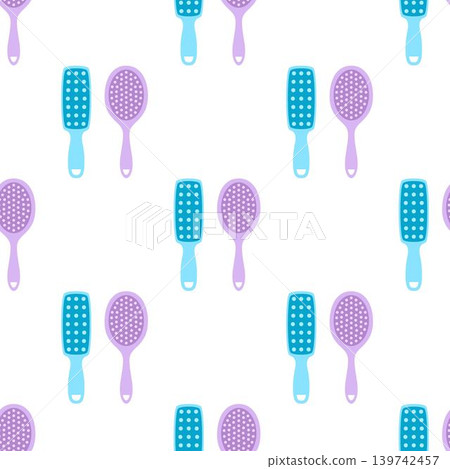 pedicure tools seamless pattern 139742457