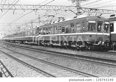 Keikyu Railway, former 1000 series, 1237-1242, Express train 1422D, Kanazawa-Bunko - Kanazawa-Hakkei, March 22, 1982 Keikyu Railway, former 1000 series, 1237-1242, Express train 1422D, Kanazawa-Bunko - Kanazawa-Hakkei, March 22, 1982 139743149
