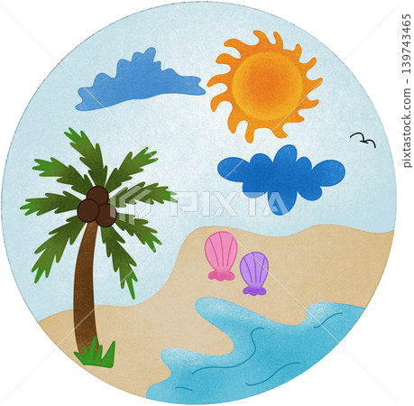 summer icon summer icon 139743465