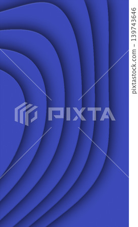 Minimal blue layered abstract curves with smooth shadows, creating a clean modern geometric background. Minimal blue layered abstract curves with smooth shadows, creating a clean modern geometric background. 139743646