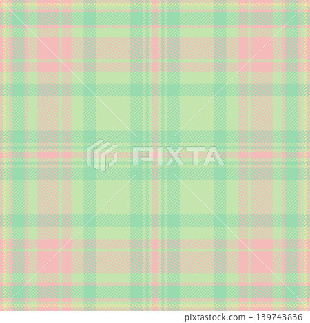 Dogtooth background seamless plaid, pyjamas tartan fabric pattern. Revival textile vector texture check in light and green colors. Dogtooth background seamless plaid, pyjamas tartan fabric pattern. Revival textile vector texture check in light and green colors. 139743836