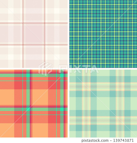 Plaid pack designed for heritage-inspired fashion and textiles. Vector tartan designs suit apparel, scarves, blankets, and digital papers. Plaid pack designed for heritage-inspired fashion and textiles. Vector tartan designs suit apparel, scarves, blankets, and digital papers. 139743871