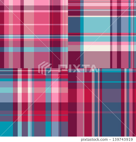 Festive plaid pattern bundle designed for Thanksgiving invitations. Tartan backgrounds add seasonal mood to messages. Vector output remains refined. Festive plaid pattern bundle designed for Thanksgiving invitations. Tartan backgrounds add seasonal mood to messages. Vector output remains refined. 139743919
