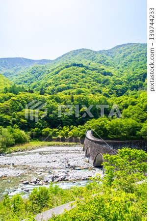 地藏平佐保水壩，奧飛驒溫泉鄉地區的一處風景名勝。 139744233