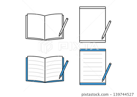 一套以紙質教科書和平板電腦上的電子教科書為靈感設計的圖標集。 一套以紙質教科書和平板電腦上的電子教科書為靈感設計的圖標集。 139744527