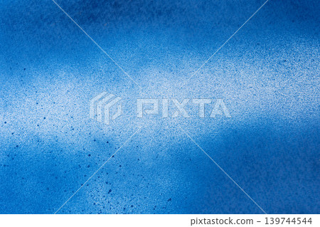 背景塗有藍色噴漆 背景塗有藍色噴漆 139744544
