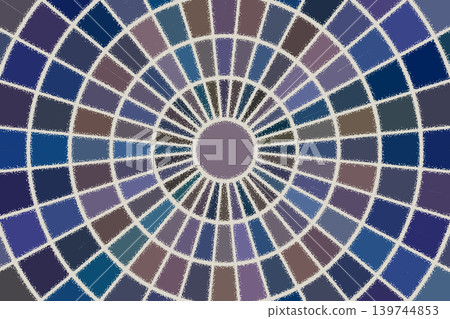Circle Mosaic 1-21 139744853