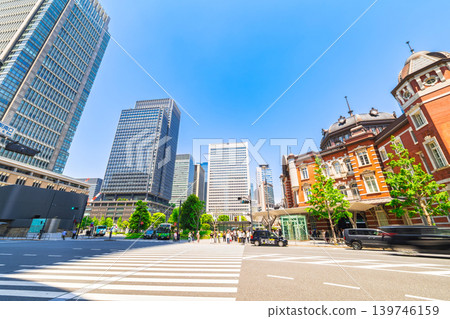 Tokyo Station during Golden Week Tokyo Station during Golden Week 139746159