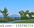 Observation deck at a highway rest area 139746719