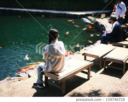 Foreign tourists visiting Japan Foreign tourists visiting Japan 139746726