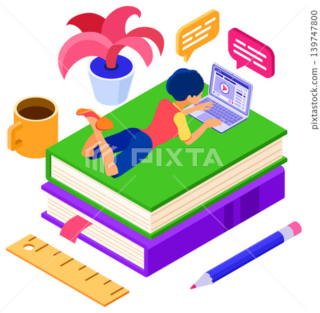 Online distance education from home Online distance education from home 139747800