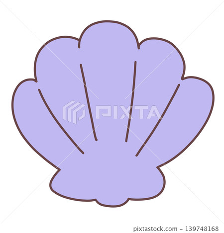 Cute periwinkle seashells - summer/sea icon illustration Cute periwinkle seashells - summer/sea icon illustration 139748168