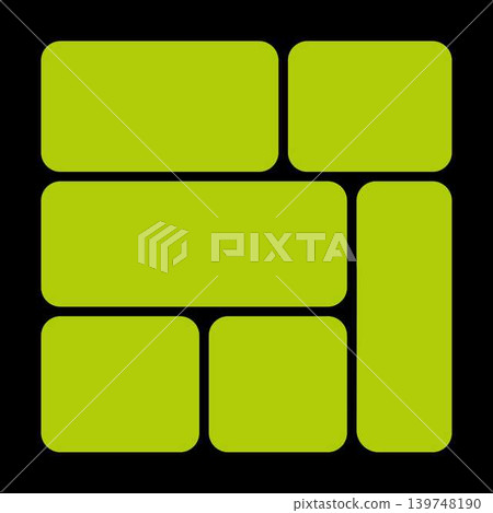 Minimal Geometric Bauhaus Bento Grid Pattern. Abstract Vector Layouts For Posters, Flyers, Catalogs, Social Media, And Modern Editorial Design Minimal Geometric Bauhaus Bento Grid Pattern. Abstract Vector Layouts For Posters, Flyers, Catalogs, Social Media, And Modern Editorial Design 139748190