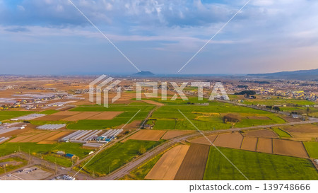 April 26 2026 Shin Hakodate Hokuto Rural Farmland Evening Landscape April 26 2026 Shin Hakodate Hokuto Rural Farmland Evening Landscape 139748666
