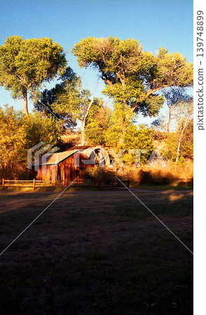 Film Work Old Buildings Red Rock Country surrounding Sedona Arizona Film Work Old Buildings Red Rock Country surrounding Sedona Arizona 139748899