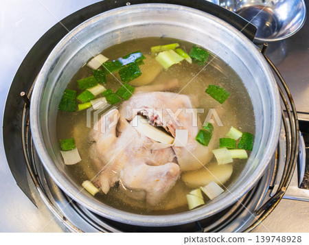 Authentic Korean Dakgalbi (Korean-style chicken hot pot) Authentic Korean Dakgalbi (Korean-style chicken hot pot) 139748928
