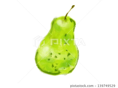 梨的手繪插圖 梨的手繪插圖 139749529