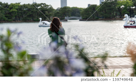 Scenery of Ohori Park, Fukuoka Prefecture Scenery of Ohori Park, Fukuoka Prefecture 139749648