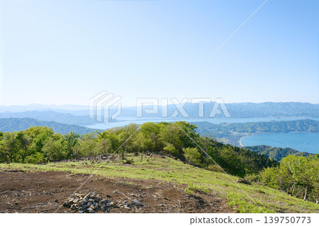 由良岳西峰眺望 由良岳西峰眺望 139750773