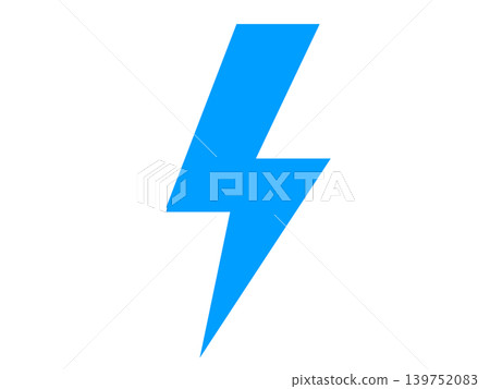 閃電圖示插圖 139752083