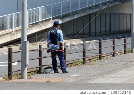 Police officers cracking down on traffic violations Police officers cracking down on traffic violations 139752348