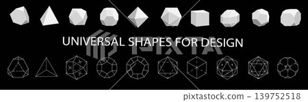 Geometric parallelograms and trapeziums in vector format. Modular rhombus icons with clean outlines, perfect for educational materials and contemporary branding. Geometric parallelograms and trapeziums in vector format. Modular rhombus icons with clean outlines, perfect for educational materials and contemporary branding. 139752518