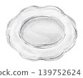 Plate Illustration Watercolor Hand Painted 139752624